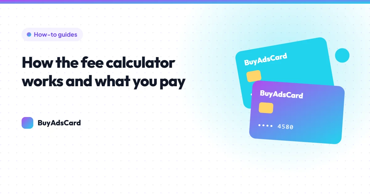 Calculator-style checklist next to a card showing a locked total