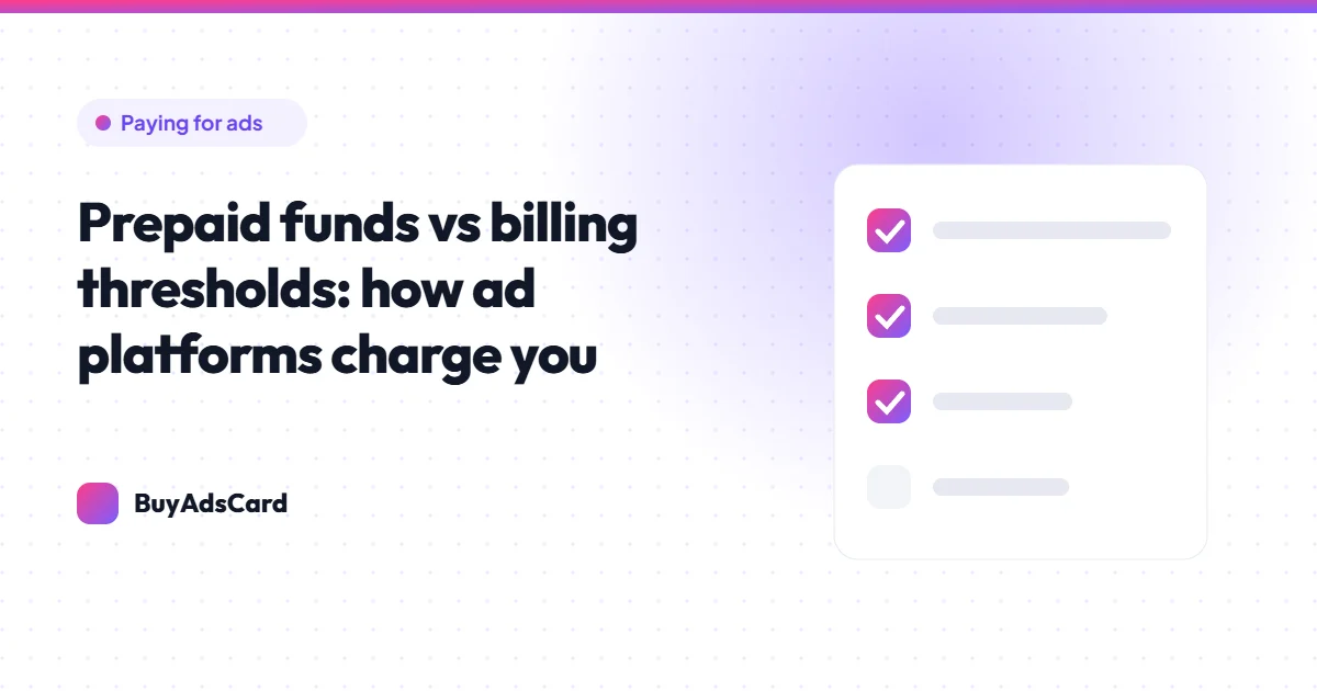 Bar chart of ad charges arriving at billing thresholds